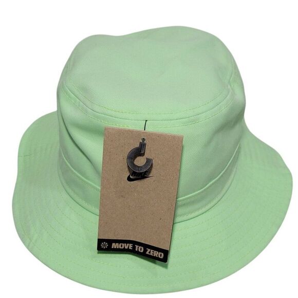Nike Apex Futura Bucket Hat Kid Youth One Size Green Unisex Outdoor Boy Girl NEW - Picture 3 of 12